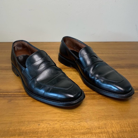 Allen Edmonds Melrose Mens Black Slip-On Loafer main image 4